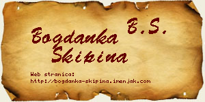 Bogdanka Škipina vizit kartica